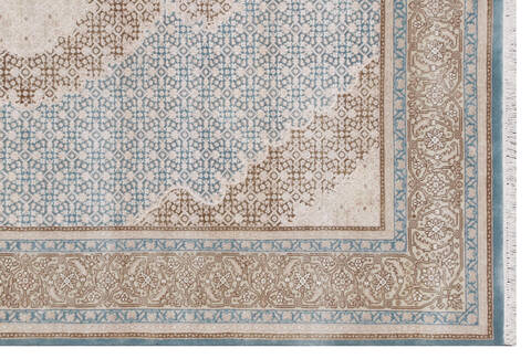 Mahi Blue Hand Knotted 56 X 80  Area Rug 902-145542 Image 2