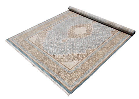Mahi Blue Hand Knotted 56 X 80  Area Rug 902-145542 Image 3