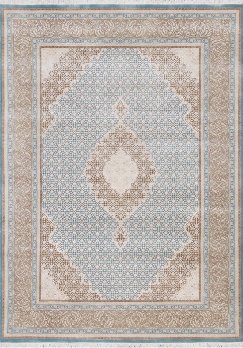 Mahi Blue Hand Knotted 56 X 80  Area Rug 902-145542 Image 0