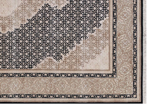Mahi Black Hand Knotted 56 X 80  Area Rug 902-145543 Image 2