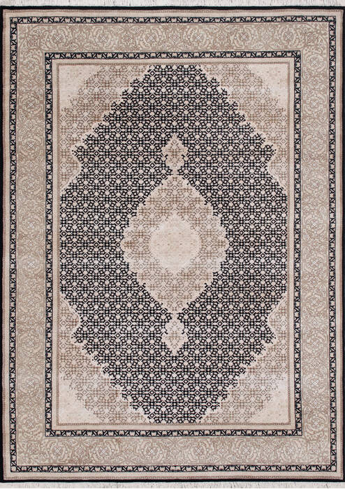 Mahi Black Hand Knotted 56 X 80  Area Rug 902-145543 Image 0