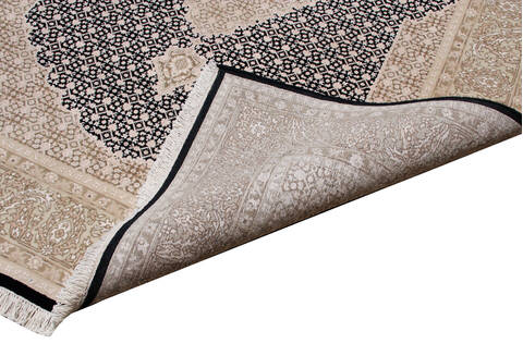 Mahi Black Hand Knotted 56 X 80  Area Rug 902-145545 Image 1