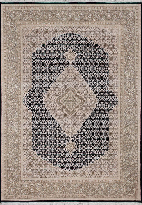 Mahi Black Hand Knotted 56 X 80  Area Rug 902-145545 Image 0