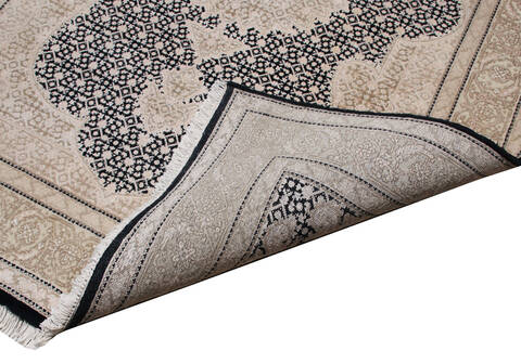 Mahi Black Hand Knotted 49 X 66  Area Rug 902-145546 Image 1