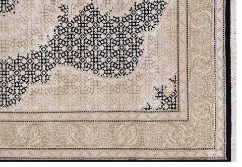 Mahi Black Hand Knotted 49 X 66  Area Rug 902-145546 Image 2