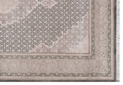 Mahi Grey Hand Knotted 56 X 80  Area Rug 902-145547 Image 2