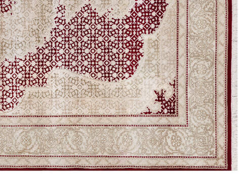 Mahi Red Hand Knotted 49 X 66  Area Rug 902-145549 Image 2