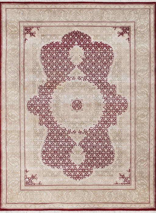 Mahi Red Hand Knotted 49 X 66  Area Rug 902-145549 Image 0
