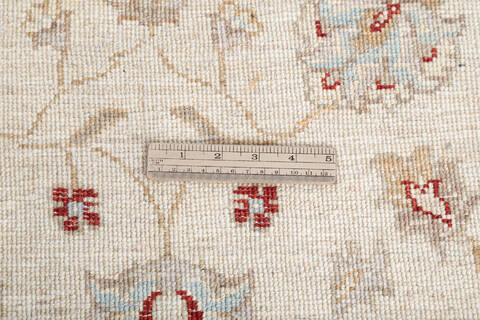 Chobi Beige Hand Knotted 42 X 59  Area Rug 700-145574 Image 6