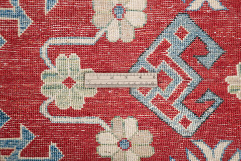 Kazak Red Hand Knotted 50 X 610  Area Rug 700-145598 Image 6