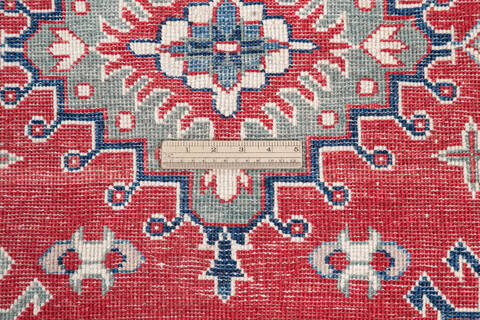 Kazak Red Hand Knotted 66 X 911  Area Rug 700-145610 Image 6