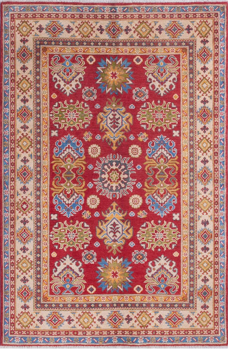 Kazak Red Hand Knotted 311 X 60  Area Rug 700-145634 Image 0