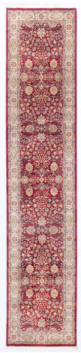 Pak-Persian Red Runner Hand Knotted 27 X 126  Area Rug 700-145697 Image 0