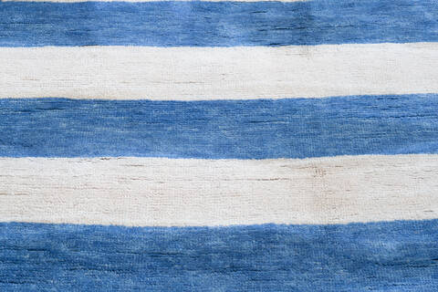Moroccan Blue Hand Knotted 53 X 86  Area Rug 700-145754 Image 3