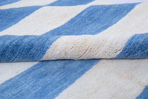 Moroccan Blue Hand Knotted 53 X 86  Area Rug 700-145754 Image 5