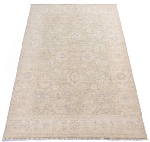 Chobi Grey Hand Knotted 40 X 61  Area Rug 700-145782 Image 1
