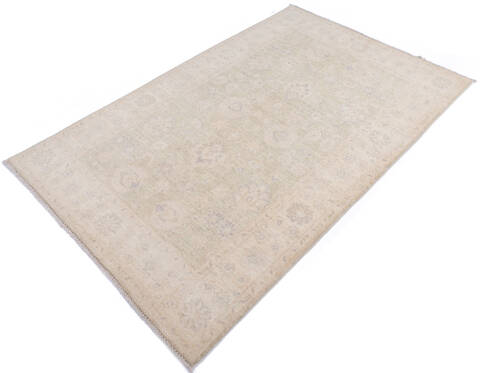 Chobi Grey Hand Knotted 40 X 61  Area Rug 700-145782 Image 2