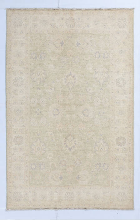 Chobi Grey Hand Knotted 40 X 61  Area Rug 700-145782 Image 0