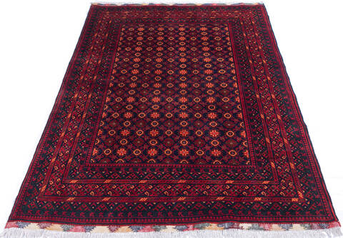 Khan Mohammadi Blue Hand Knotted 58 X 710  Area Rug 700-145791 Image 1