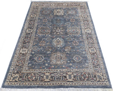 Chobi Grey Hand Knotted 40 X 64  Area Rug 700-145960 Image 1