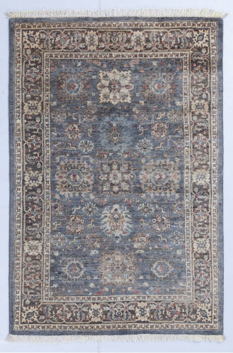 Chobi Grey Hand Knotted 40 X 64  Area Rug 700-145960 Image 0