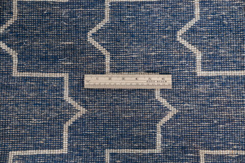 Pak-Persian Blue Hand Knotted 57 X 79  Area Rug 700-145984 Image 6