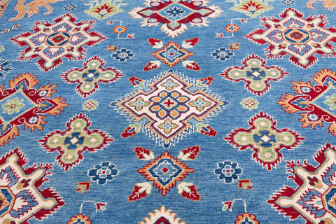 Kazak Blue Hand Knotted 90 X 120  Area Rug 700-146038 Image 3
