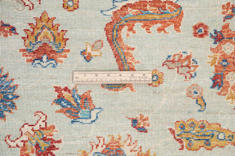 Chobi Grey Hand Knotted 56 X 711  Area Rug 700-146358 Image 6