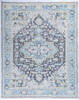 Heriz Blue Hand Knotted 710 X 910  Area Rug 700-146665 Thumb 0
