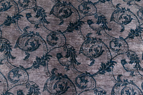 Chobi Grey Hand Knotted 50 X 69  Area Rug 700-146729 Image 3