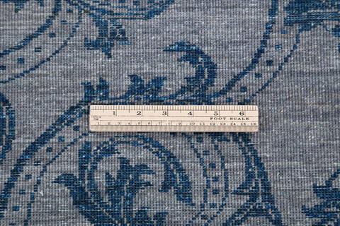 Chobi Grey Hand Knotted 50 X 69  Area Rug 700-146729 Image 5