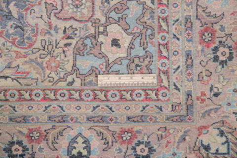 Pak-Persian Beige Hand Knotted 70 X 104  Area Rug 700-146912 Image 6