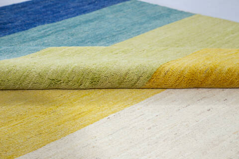 Gabbeh Multicolor Hand Knotted 68 X 98  Area Rug 700-146964 Image 5