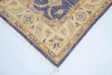 Chobi Purple Hand Knotted 40 X 510  Area Rug 700-147011 Image 3