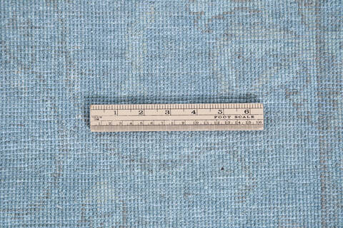 Chobi Blue Hand Knotted 80 X 97  Area Rug 700-147035 Image 6
