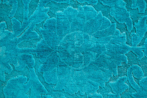 Chobi Blue Hand Knotted 67 X 911  Area Rug 700-147052 Image 5