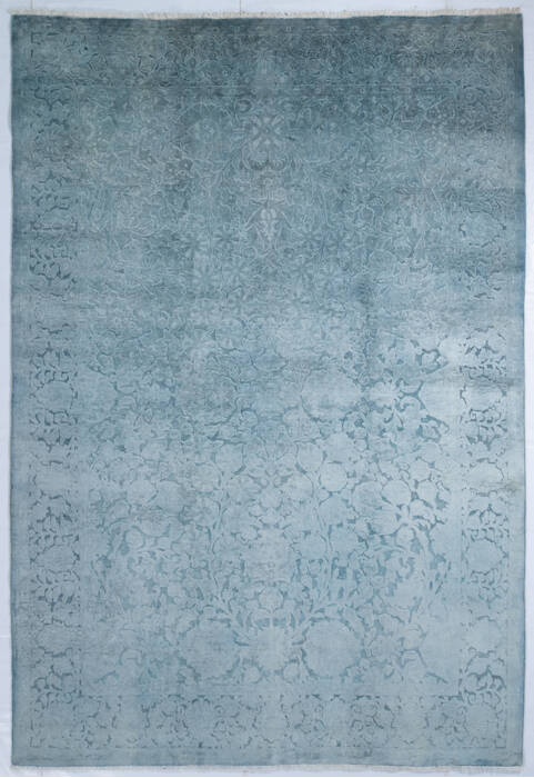 Chobi Grey Hand Knotted 66 X 95  Area Rug 700-147053 Image 0