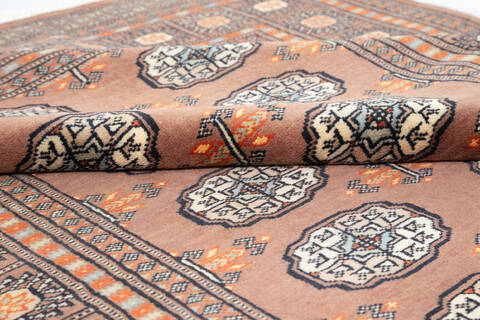 Bokhara Brown Hand Knotted 49 X 66  Area Rug 700-147105 Image 5
