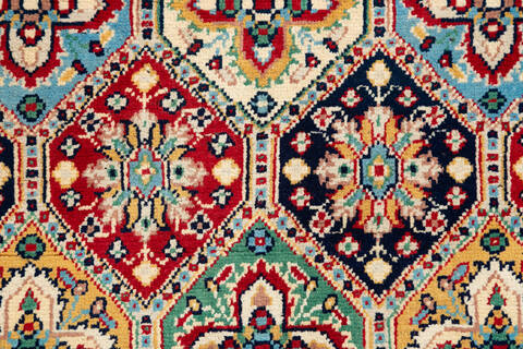 Khan Mohammadi Red Hand Knotted 52 X 64  Area Rug 700-147116 Image 5