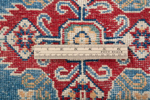 Kazak Blue Hand Knotted 66 X 911  Area Rug 700-147308 Image 7