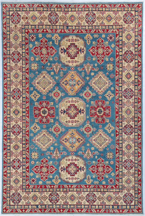 Kazak Blue Hand Knotted 66 X 911  Area Rug 700-147308 Image 0