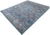 Chobi Blue Hand Knotted 810 X 118  Area Rug 700-147347 Thumb 2