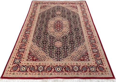 Pak-Persian Black Hand Knotted 61 X 93  Area Rug 700-147465 Image 1