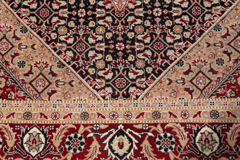 Pak-Persian Black Hand Knotted 61 X 93  Area Rug 700-147465 Image 4