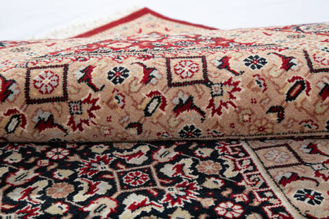 Pak-Persian Black Hand Knotted 61 X 93  Area Rug 700-147465 Image 6