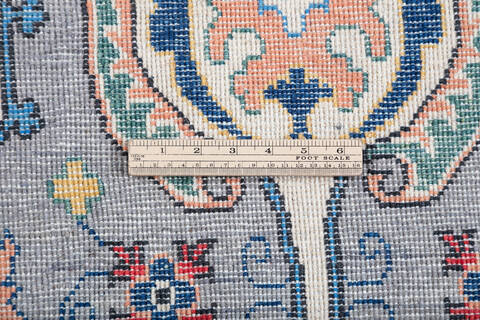 Kazak Grey Hand Knotted 67 X 102  Area Rug 700-147636 Image 7
