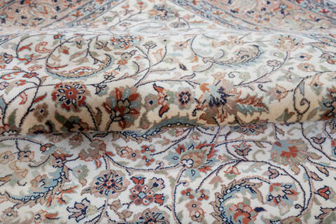 Pak-Persian Beige Hand Knotted 57 X 78  Area Rug 700-147662 Image 6