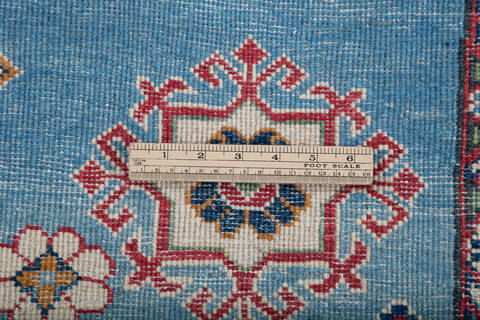 Kazak Blue Hand Knotted 50 X 78  Area Rug 700-147754 Image 7