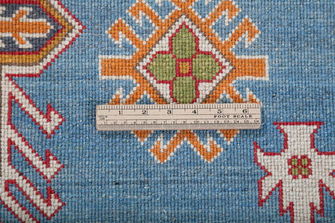Kazak Blue Hand Knotted 55 X 82  Area Rug 700-147756 Image 6