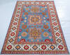 Kazak Blue Hand Knotted 55 X 82  Area Rug 700-147756 Thumb 1